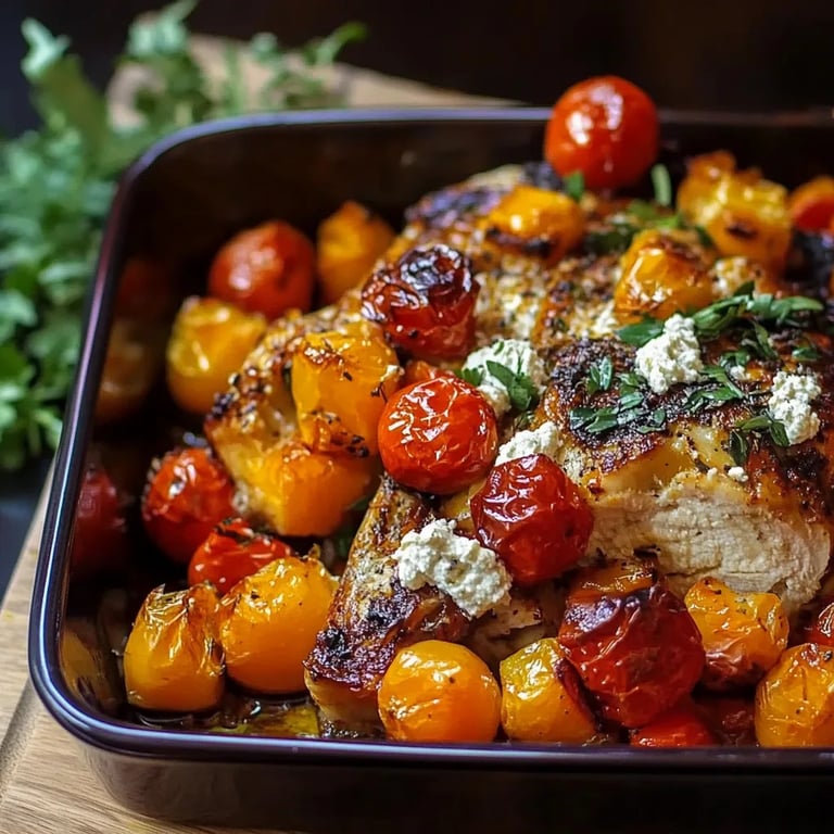 Ofen-Kürbis mit Feta