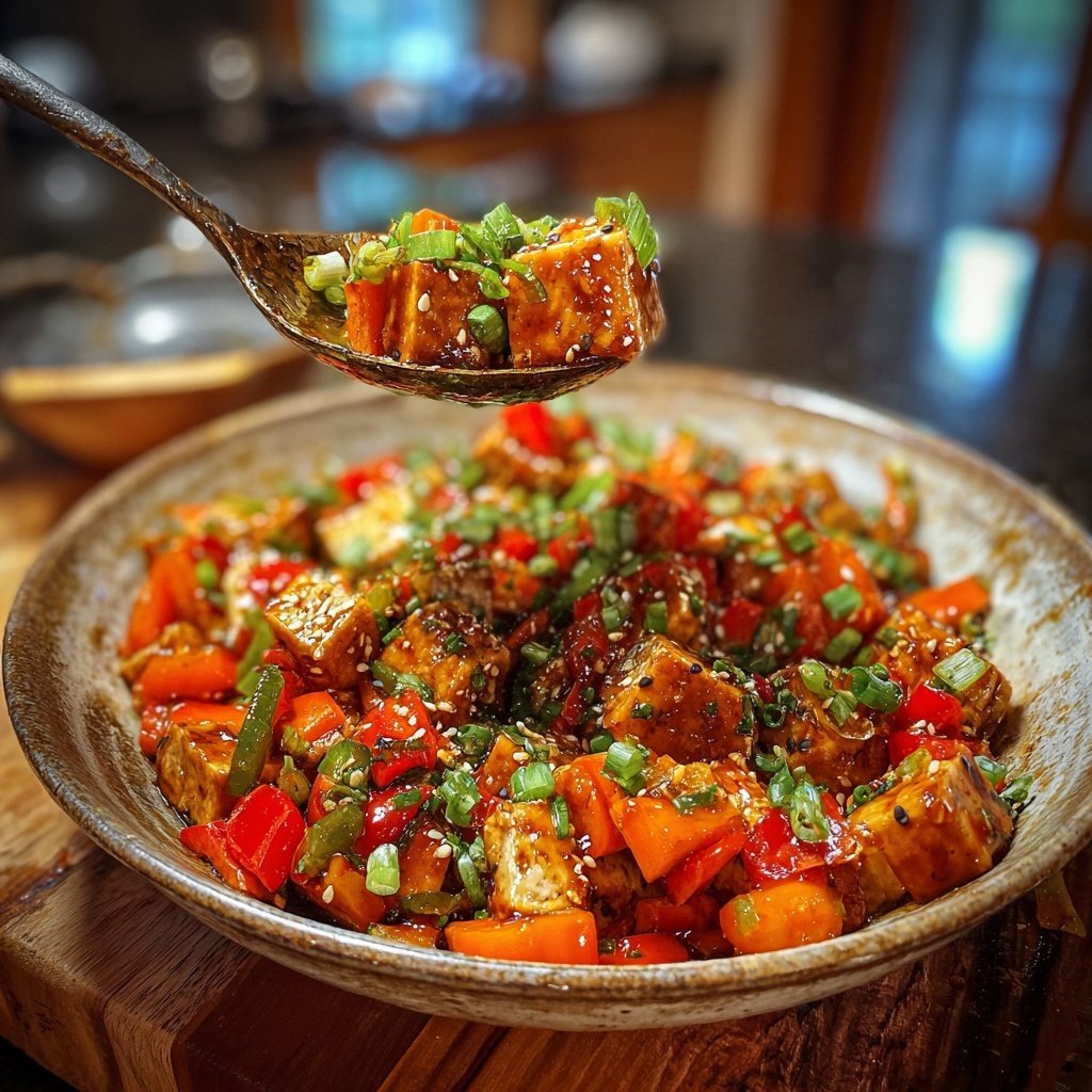 Tofu Stir-Fry mit Protein-Punch