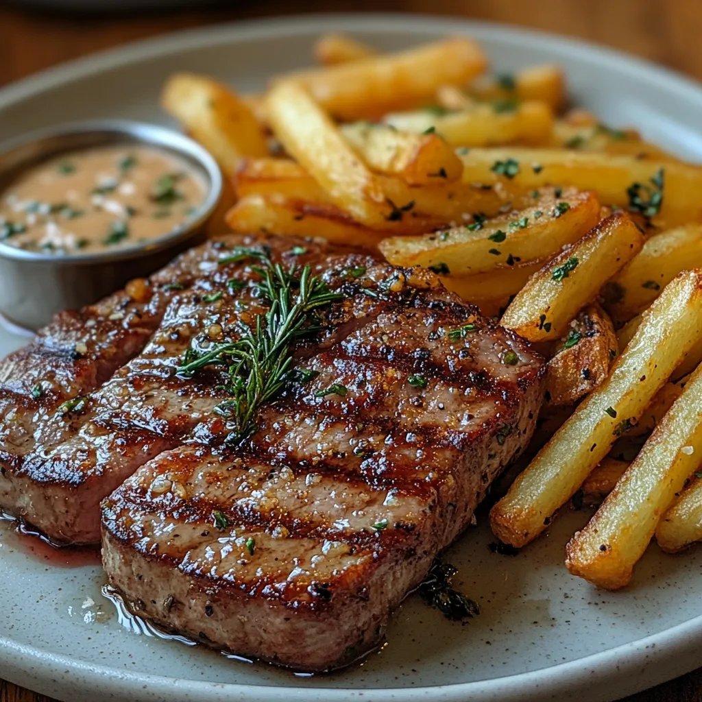 Steak Frites: Ein Unglaubliches Ultimatives Rezept für 4 Personen