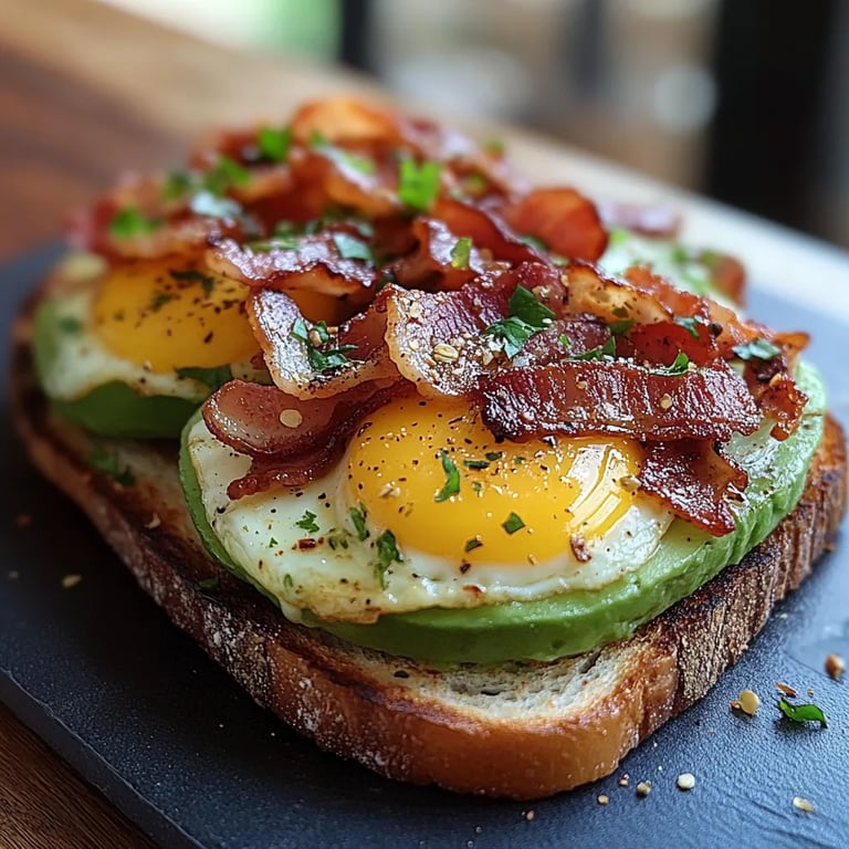Toast mit Speck, Ei und Avocado: Ein Unglaubliches Ultimatives Rezept für 5 Personen