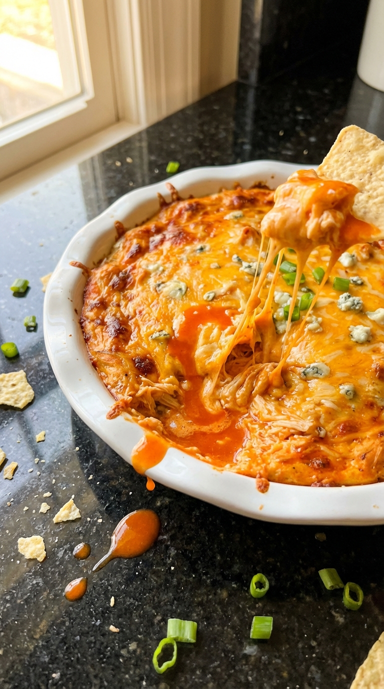 Cremiger Buffalo Hähnchen Dip​