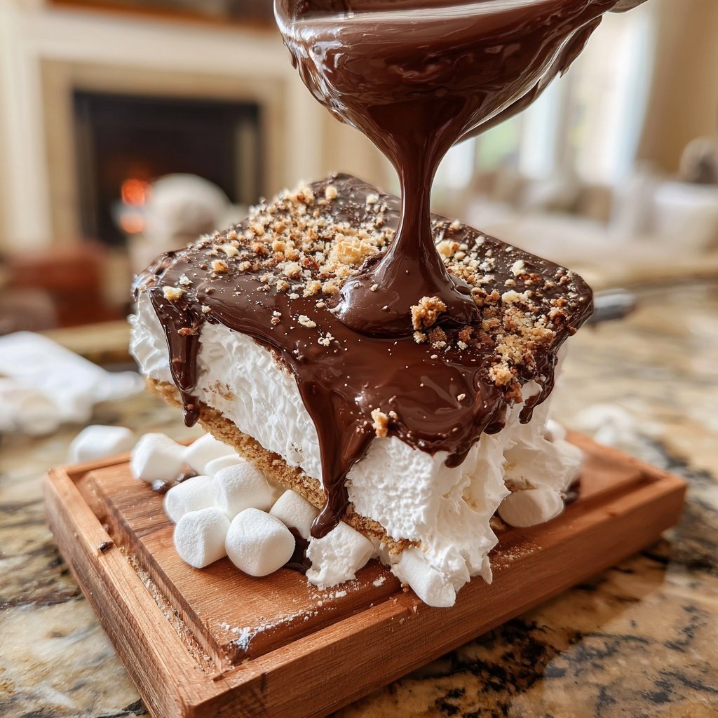 S’mores Schokoladen Fondue Abenteuer