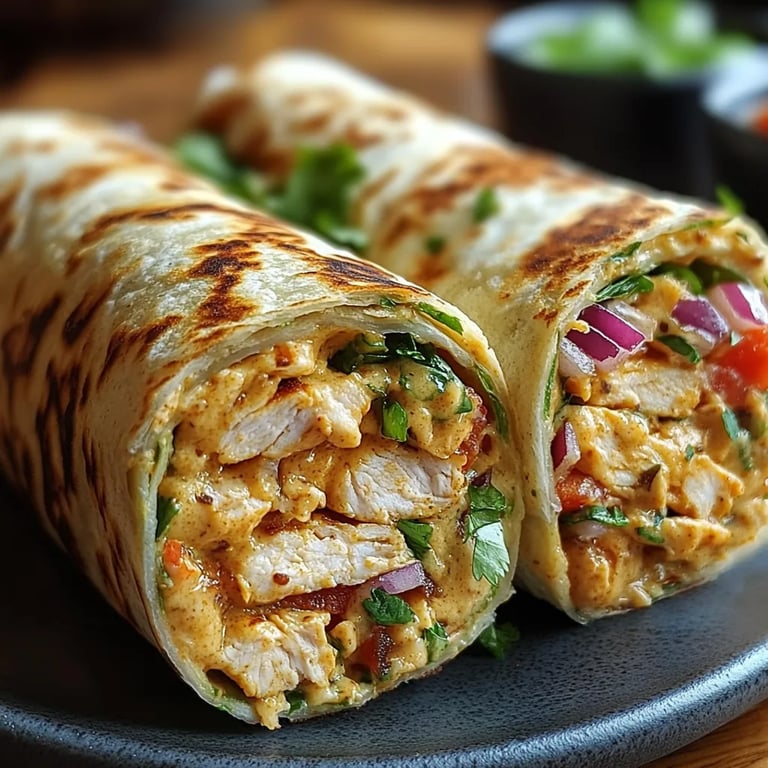 Thailändische Erdnuss-Hähnchen-Wraps: Ein Unglaubliches Ultimatives Rezept