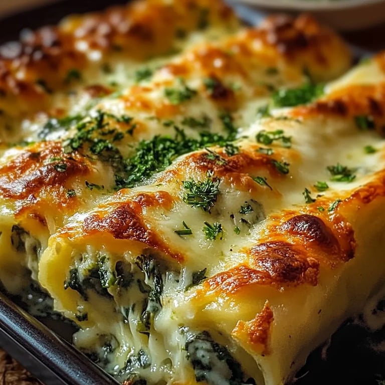 Kartoffeltaschen mit Spinat-Frischkäse