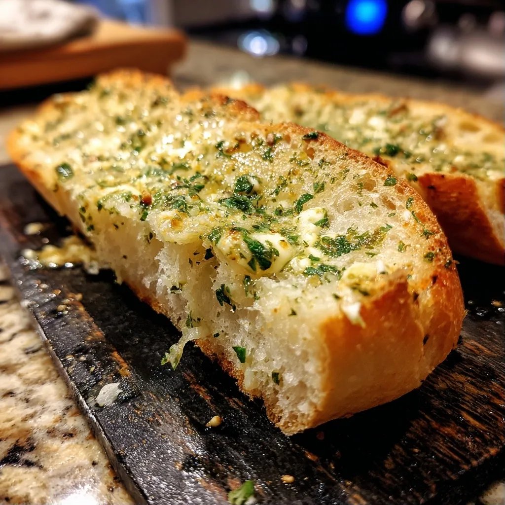 Baguette Mit Kräuterbutter