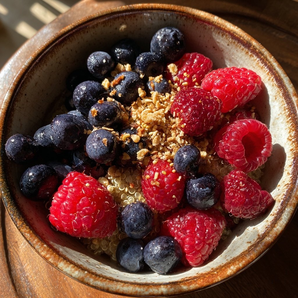 Morgen Beere Quinoa Bowl
