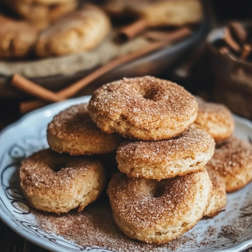 Zarte Zimt Kekse mit nur 3 Zutaten: Ein Unglaublich Einfaches Rezept