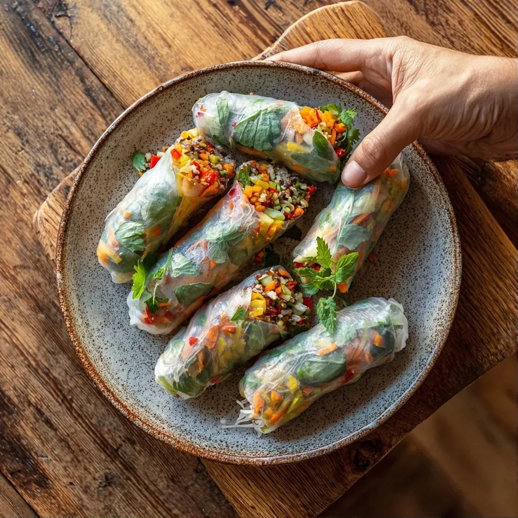 Sommerrollen Frisch Vietnamesisch