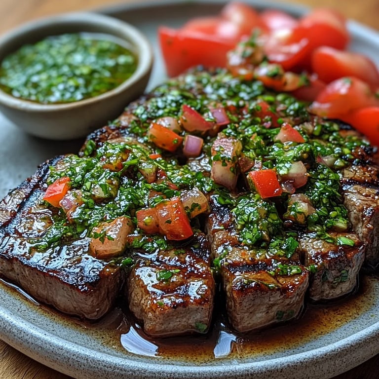 Würziges Chimichurri-Steak: Ein Unglaublich Ultimatives Rezept für 4 Personen