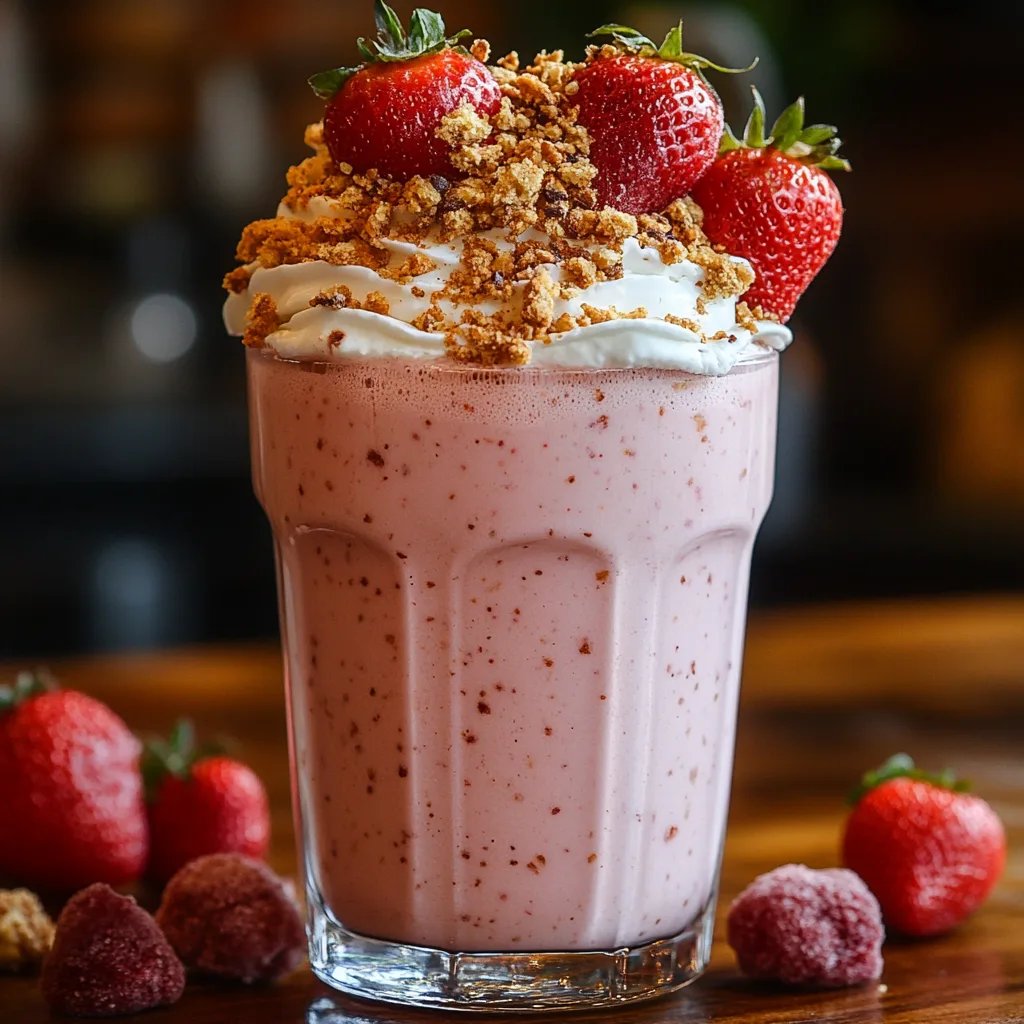 Erdbeer-Shortcake-Protein-Smoothie: Ein Unglaublich Ultimatives Rezept für Fitnessliebhaber