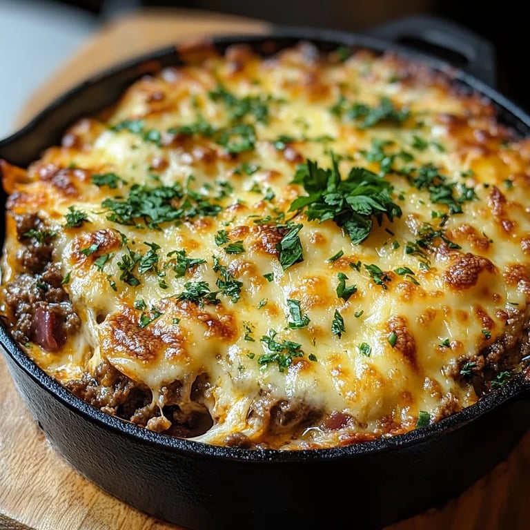 <p>Carnivore Cheeseburger-Auflauf aus der Pfanne: Ein Unglaublich Ultimatives Rezept mit 5 Zutaten</p>