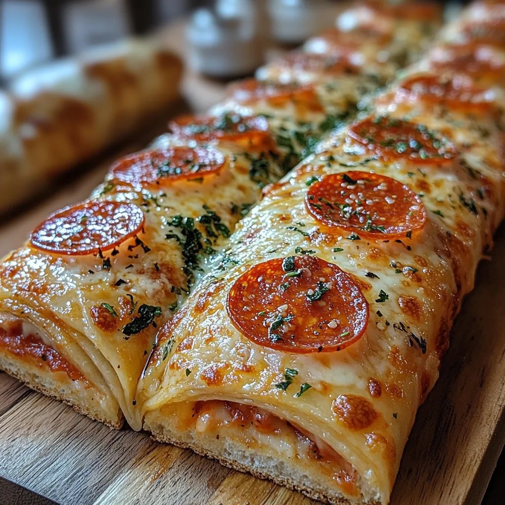Käsiger Pepperoni-Stromboli: Ein Unglaubliches Ultimatives Rezept für Unvergessliche Momente