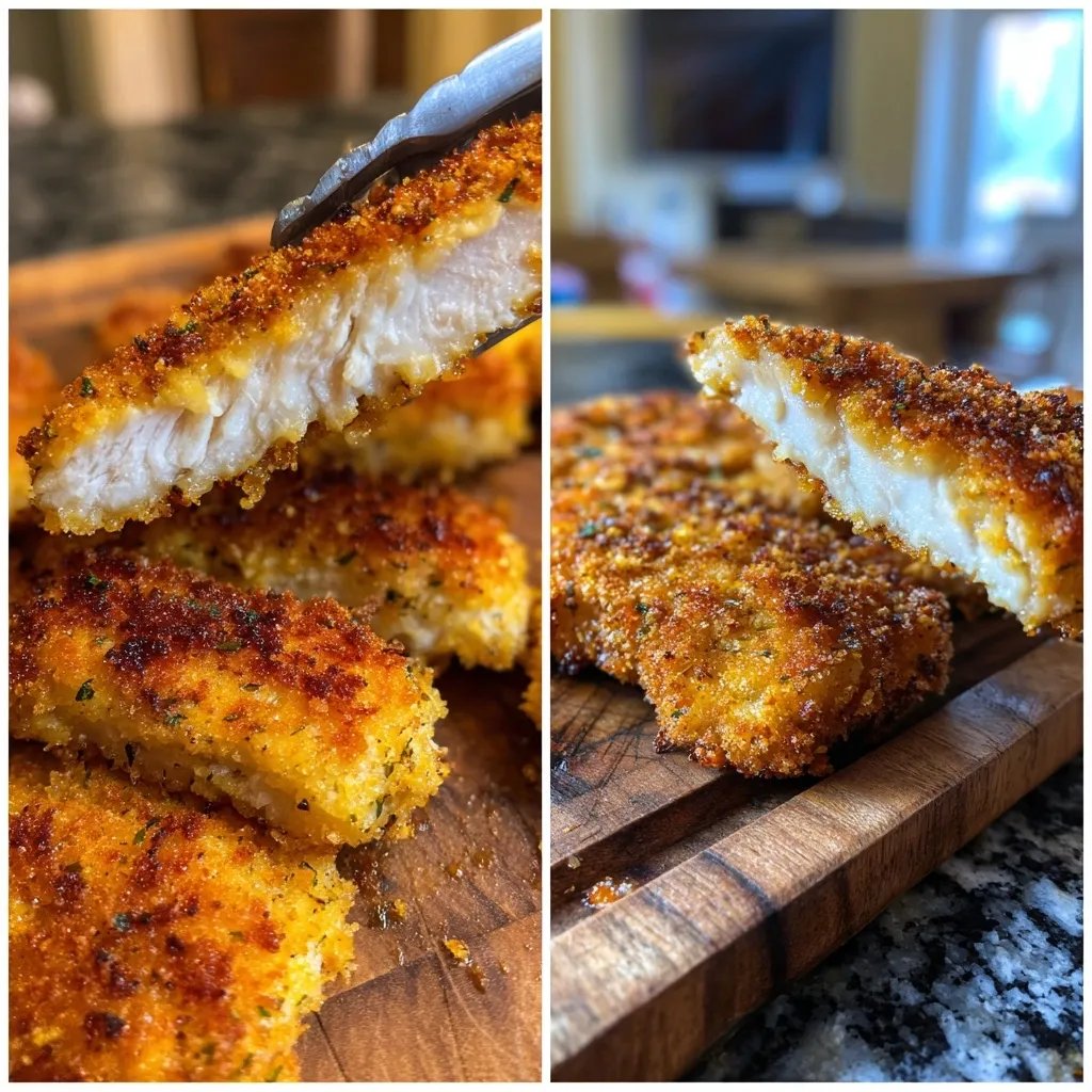 Hähnchenschnitzel Knusprig Ofen