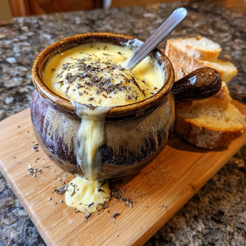 Trüffel Gouda Fondue Erlebnis