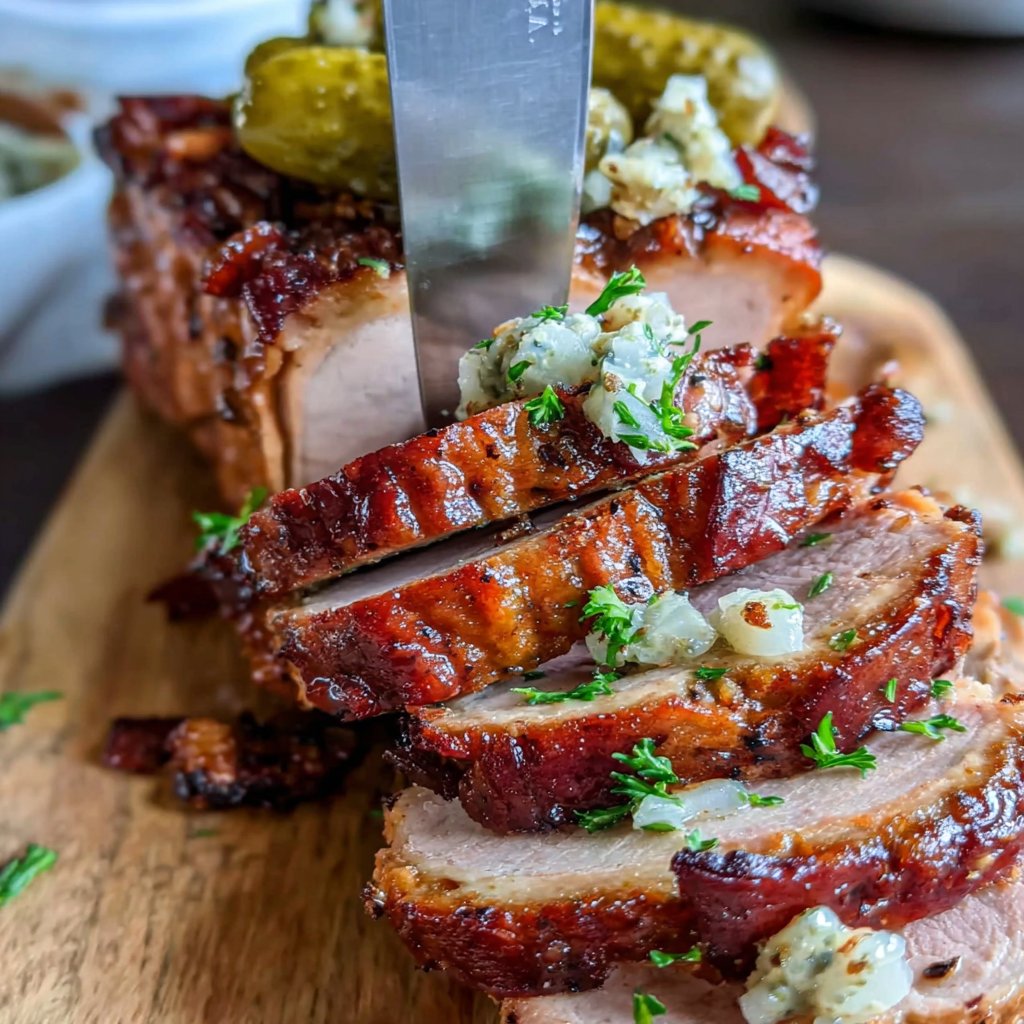 Protein Fleischlaib Scheiben