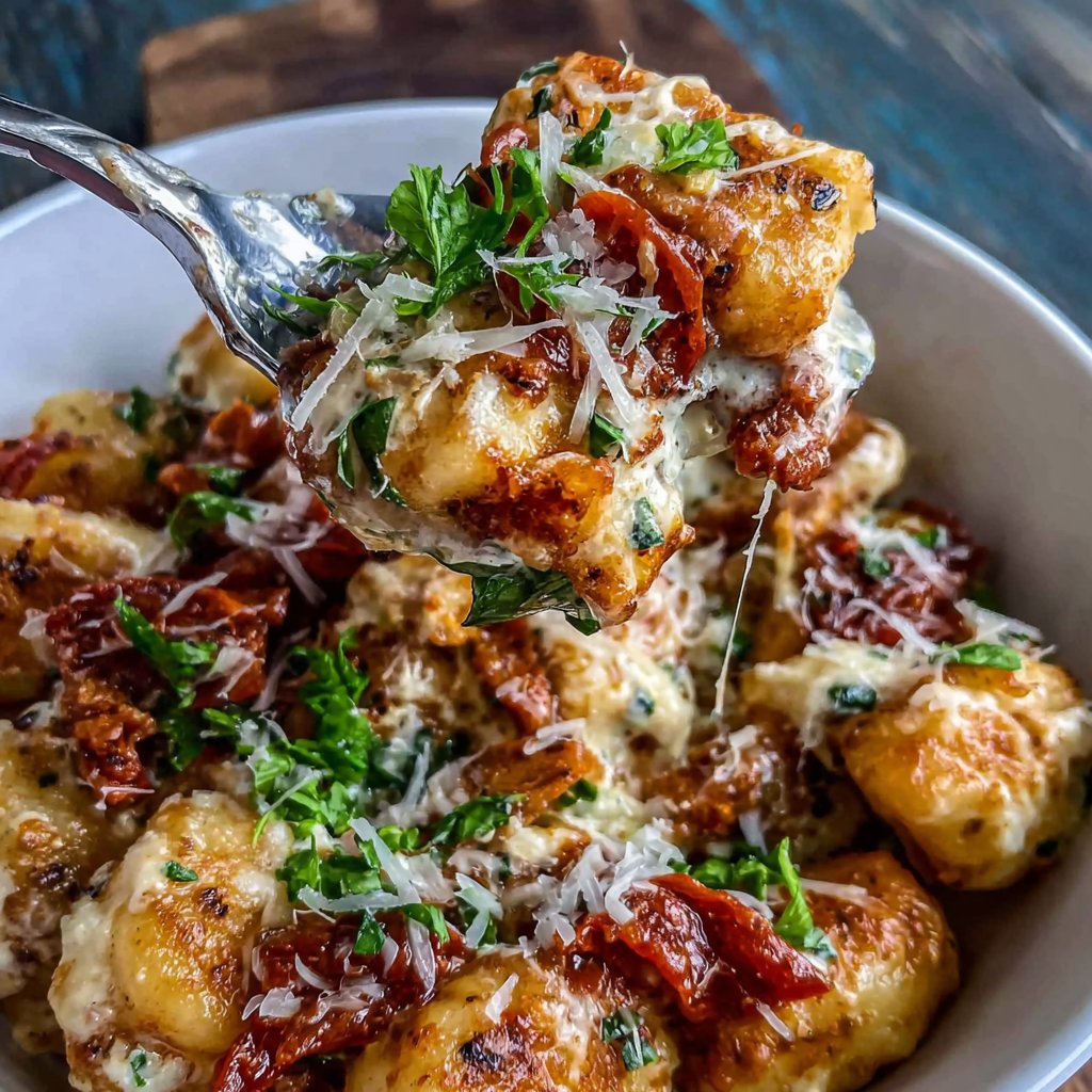 Cremige Tomaten Gnocchi