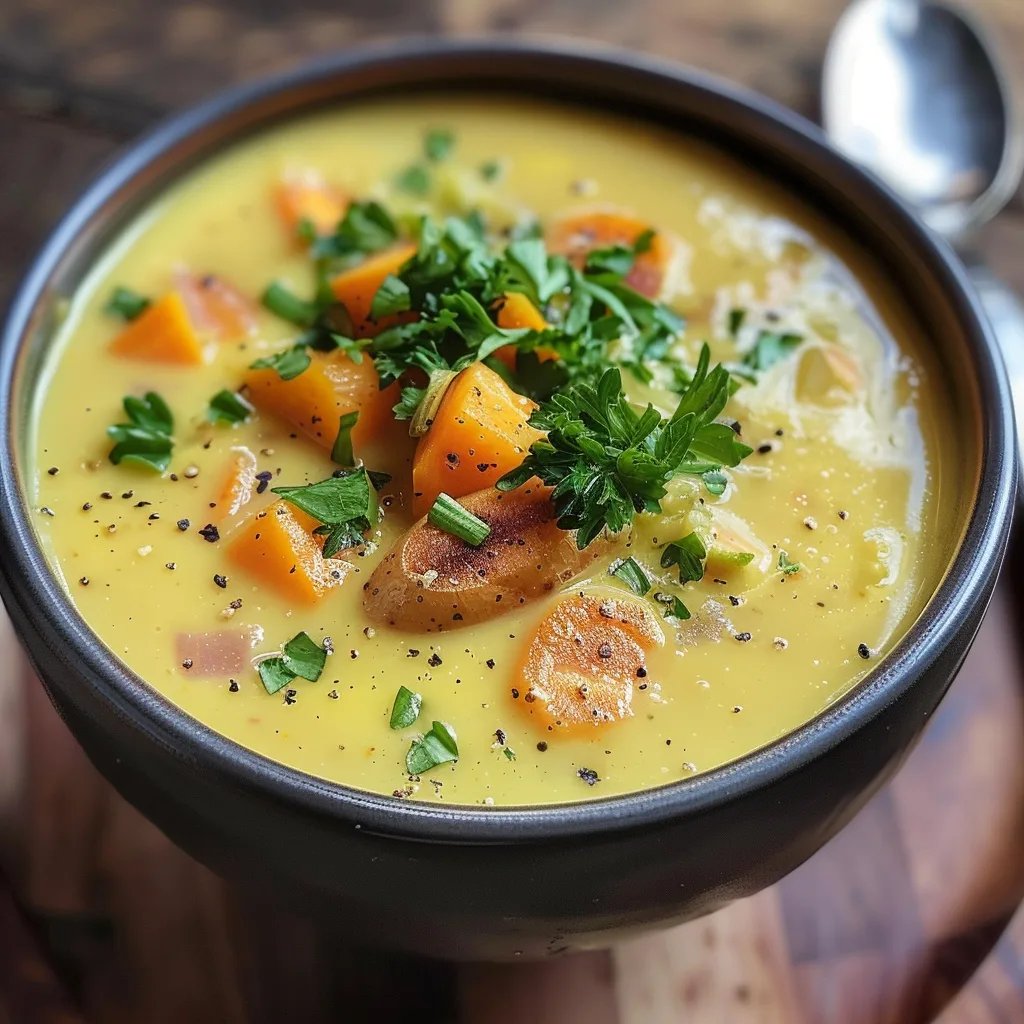 Kartoffelsuppe - wie bei Oma