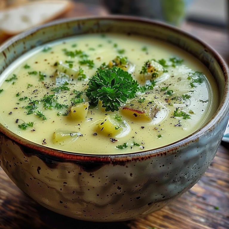 Brokkoli-Kartoffelsuppe