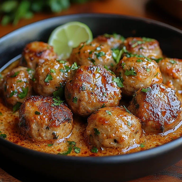 <p>Cremige Kokos-Curry-Fleischbällchen: Ein Unglaubliches Ultimatives Rezept</p>