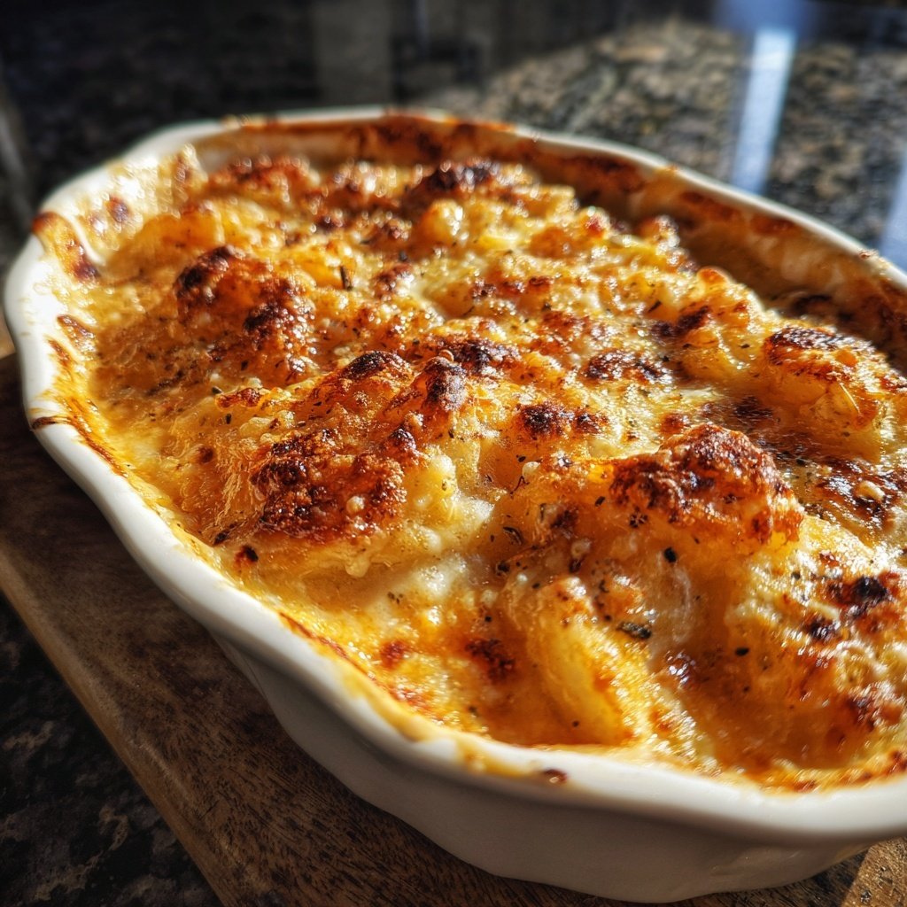 Kartoffeln Au Gratin mit Gruyère