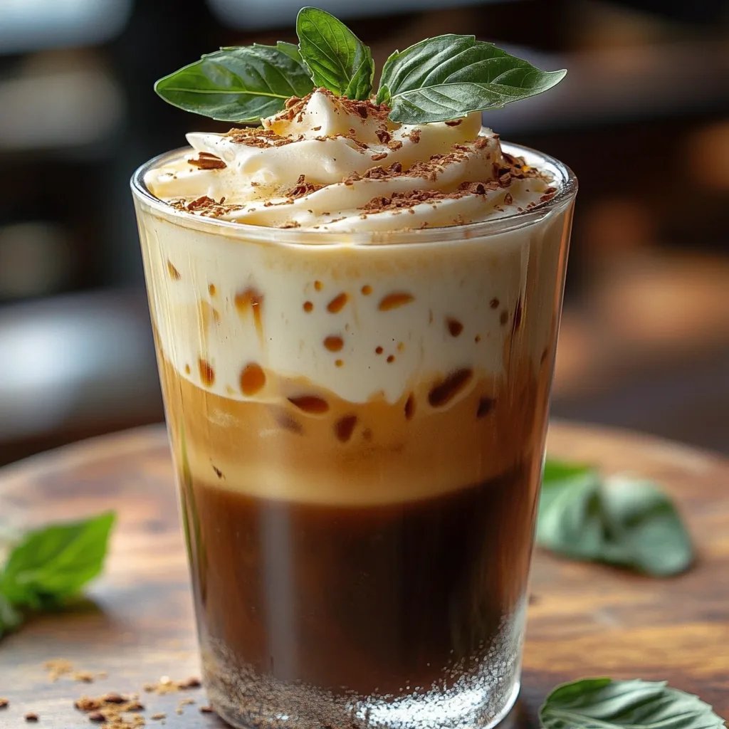 Espresso mit Thai-Basilikum: Ein Unglaublich Ultimatives Rezept für 2 Tassen