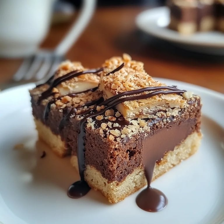 Nussecken Rezept saftig