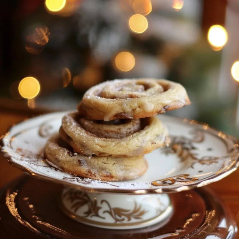 ZIMTSCHNECKENPLÄTZCHEN