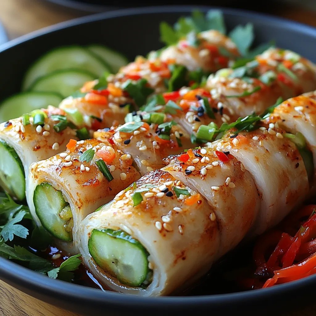 Frühlingsrollensalat mit Hähnchen: Ein Unglaubliches Ultimatives Rezept für 5 Personen