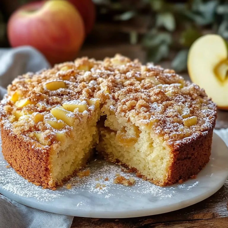 Apfelkuchen mit Streusel