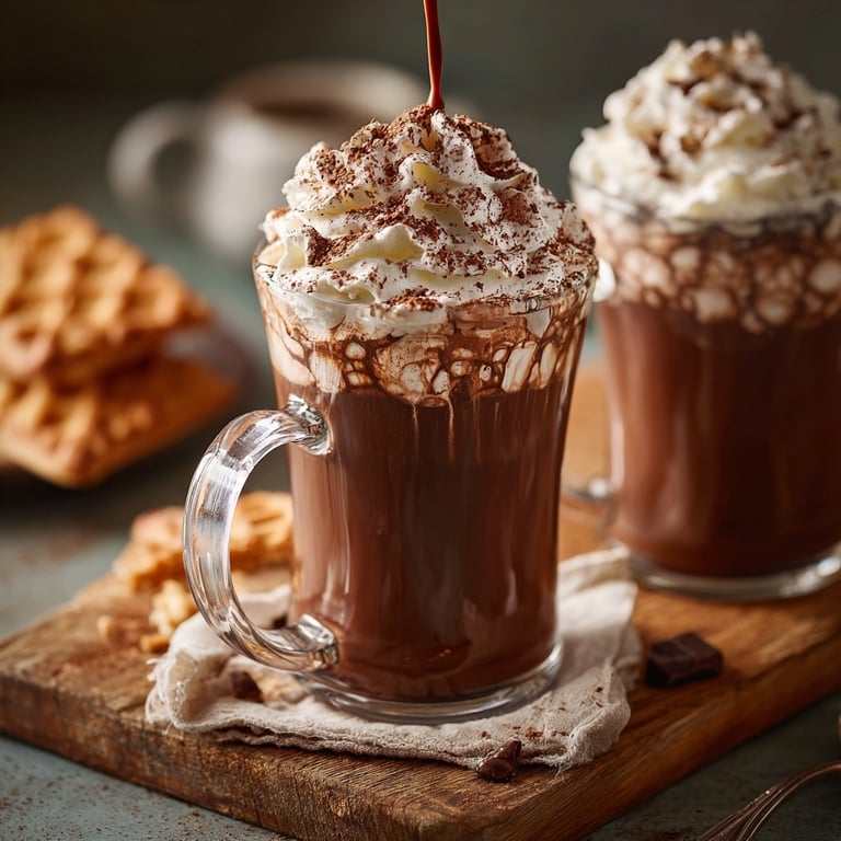 Heiße Schokolade in 10 Min.