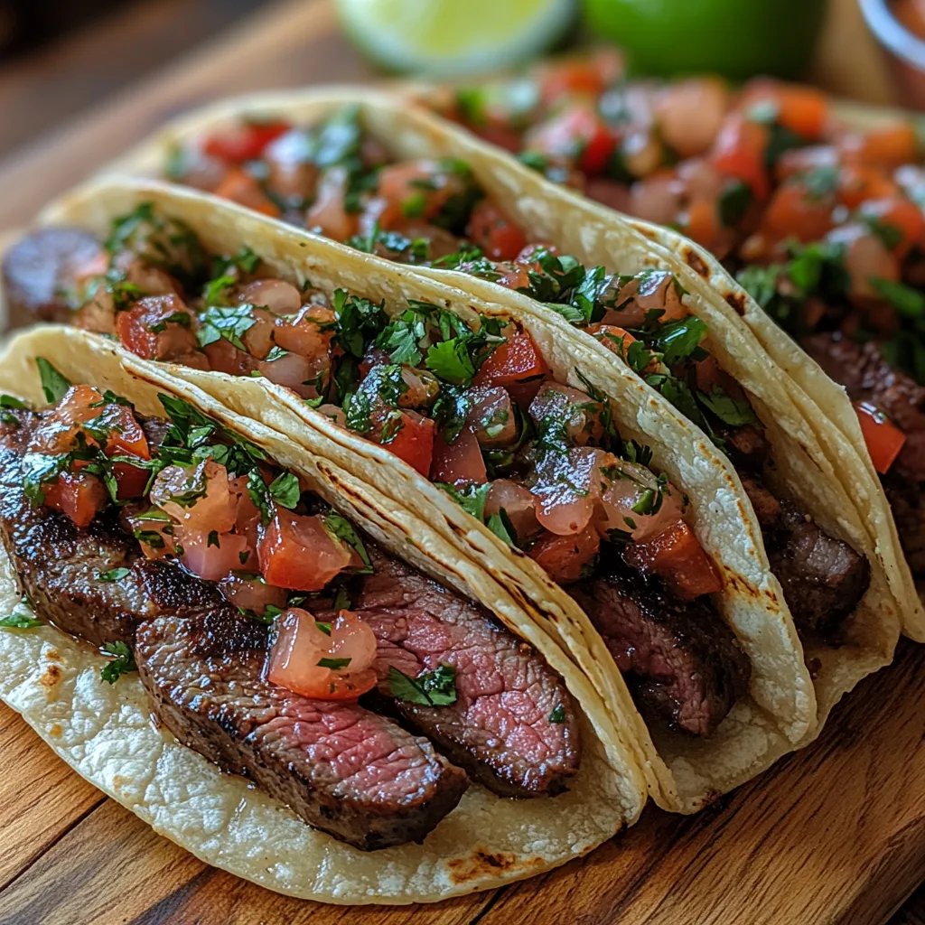 Rindersteak-Tacos: Unglaublich Ultimative 5-Minuten Reiserezept