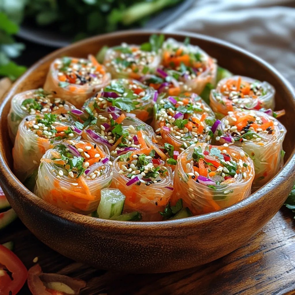 Würziger Frühlingsrollensalat mit Ingwer: Ein Unglaublich Ultimatives Rezept für 5 Sterne
