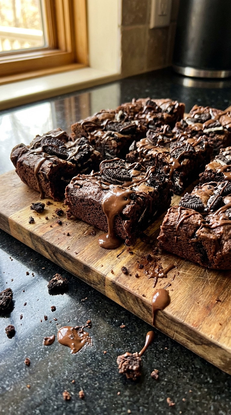 Oreo Sauerteig Brownies​