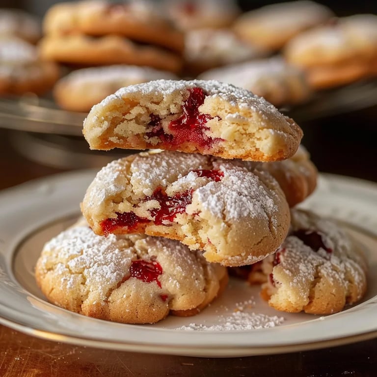 Perfekte Marmeladen-Küsschen