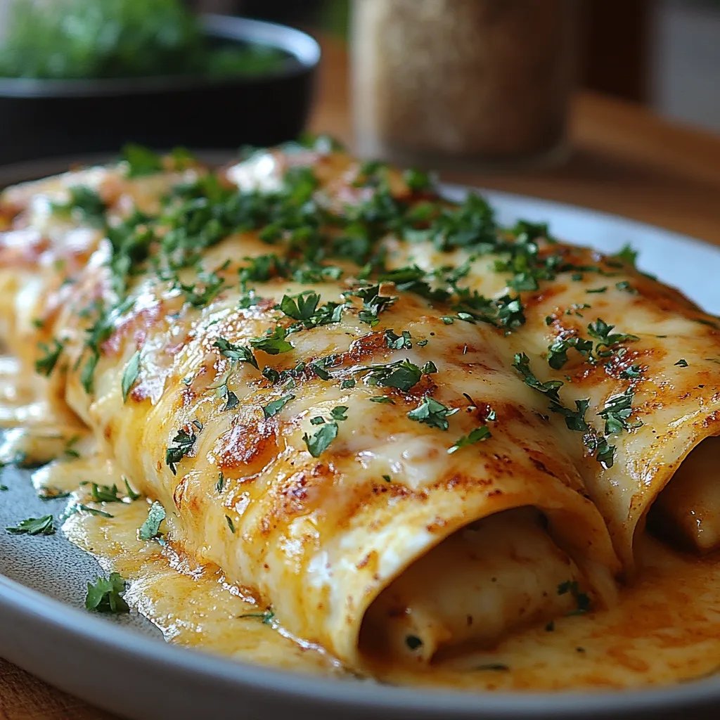 Käsige Hähnchen-Enchiladas: Ein Unglaubliches Ultimatives Rezept für 6 Personen