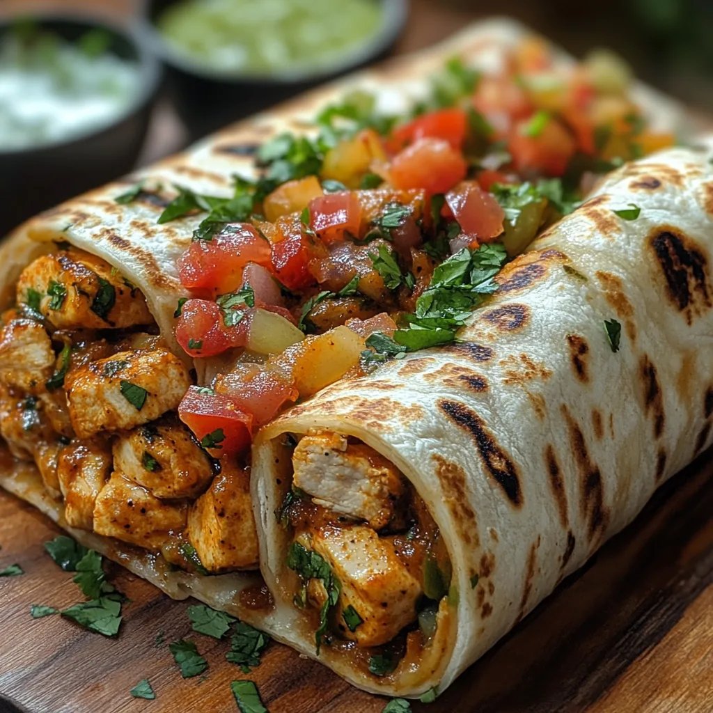 <p>Chipotle-Hähnchen-Burrito: Ein Unglaubliches Ultimatives Rezept für 4!</p>
