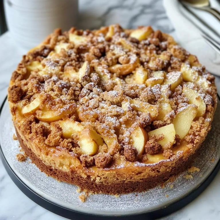 Omas Apfelkuchen mit Streusel