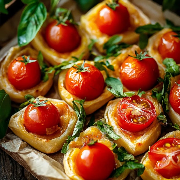 Tomaten-Törtchen mit Blätterteig: Ein Unglaublich Ultimatives Rezept für 5 Sinnliche Genüsse