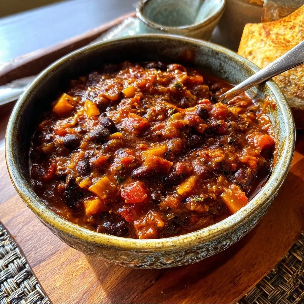Vegetarisches Chili Bohnen