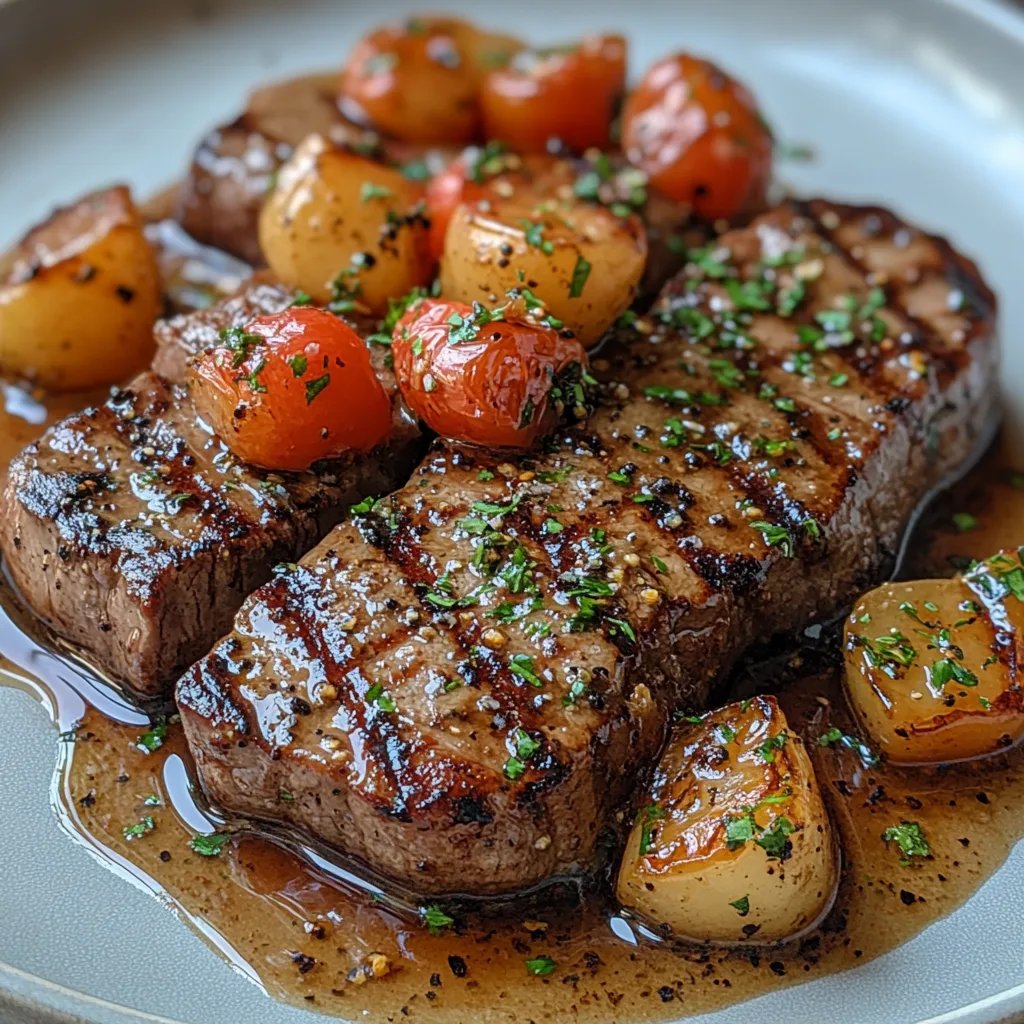 Steak au Poivre: Ein Unglaubliches Ultimatives Rezept für 4 Personen