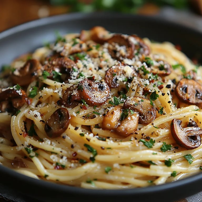 Spaghetti mit Pilzen und Knoblauch: Ein Unglaublich Ultimatives Rezept für Jeden Liebhaber