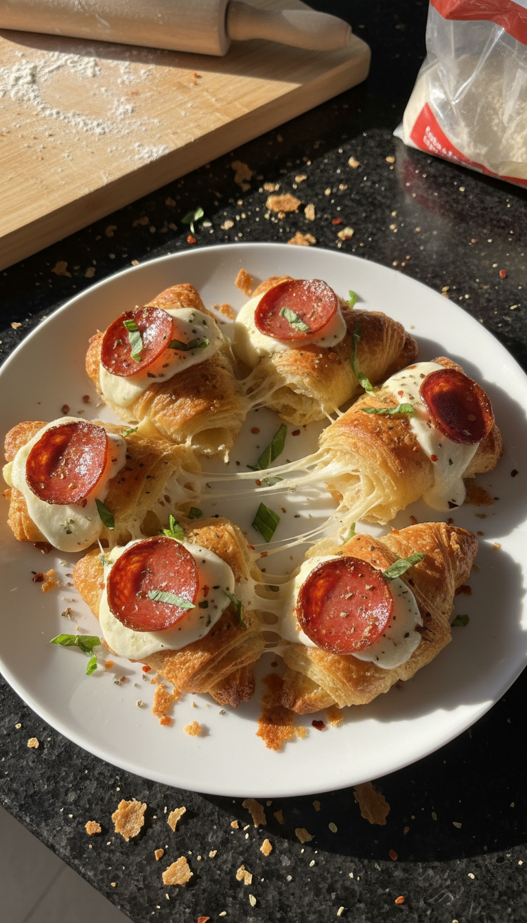 Sauerteig Croissant Pizza Happen​