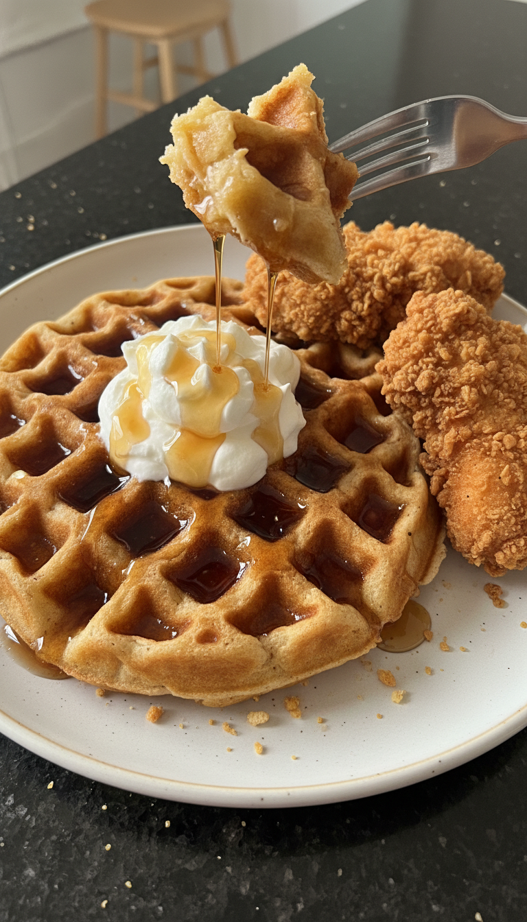 Chicken and Waffles ganz einfach