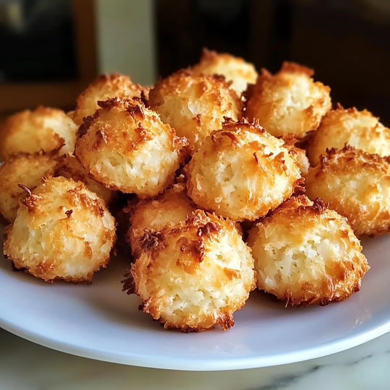 Blitzschnelle Low Carb Kokosmakronen