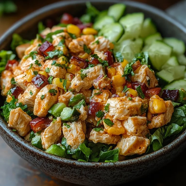 Jalapeño-Popper-Hähnchensalat: Ein Unglaubliches Ultimatives Rezept für 4 Personen