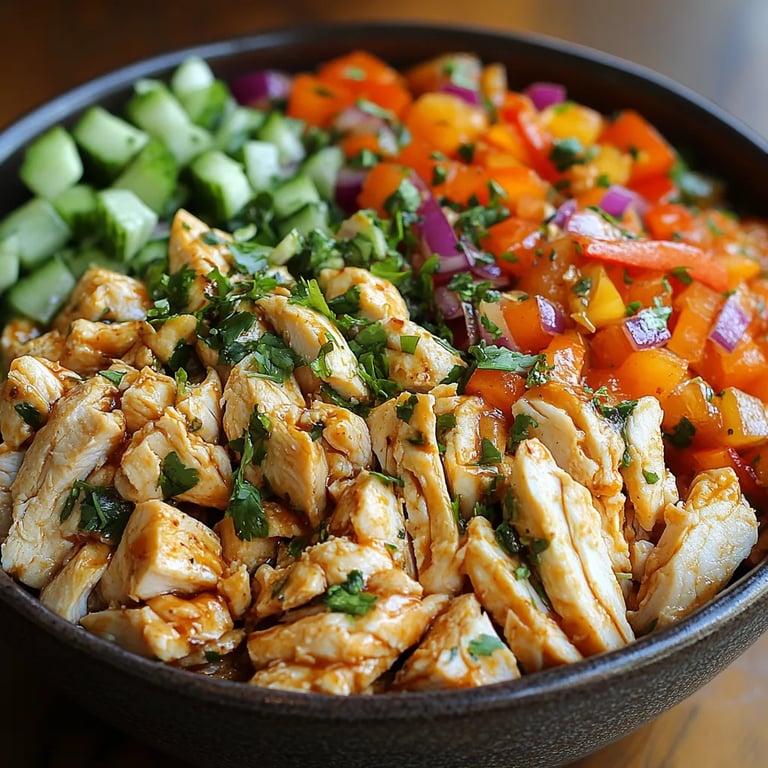 Gehackter thailändisch inspirierter Hähnchensalat: Ein Unglaubliches Ultimatives Rezept für 8 Portionen