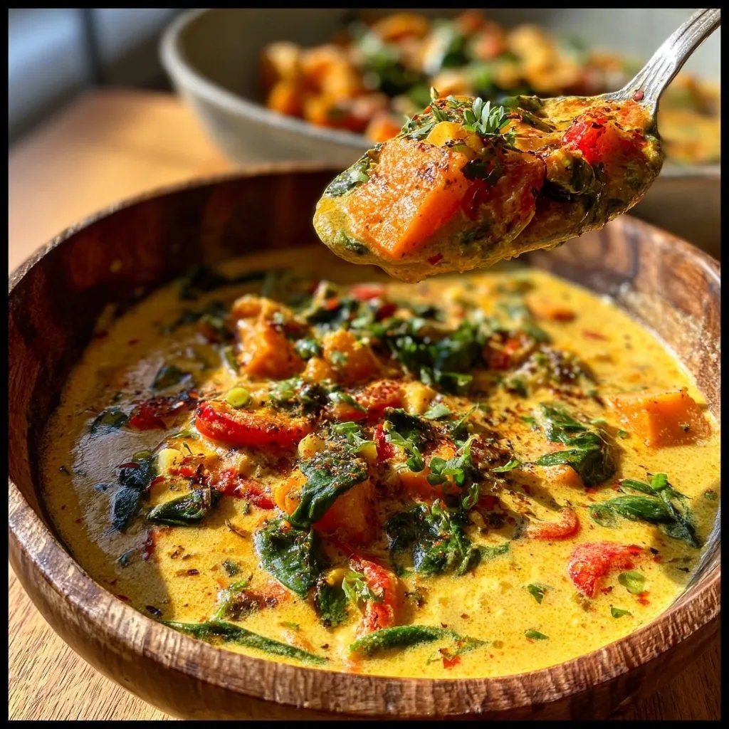 Gemüse Curry Kokos