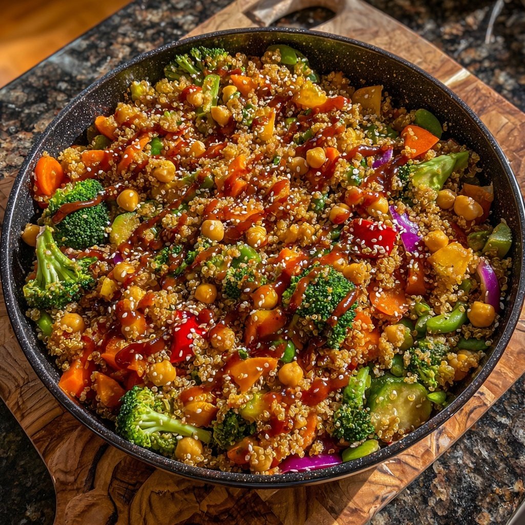 High-Protein Quinoa Stir-Fry
