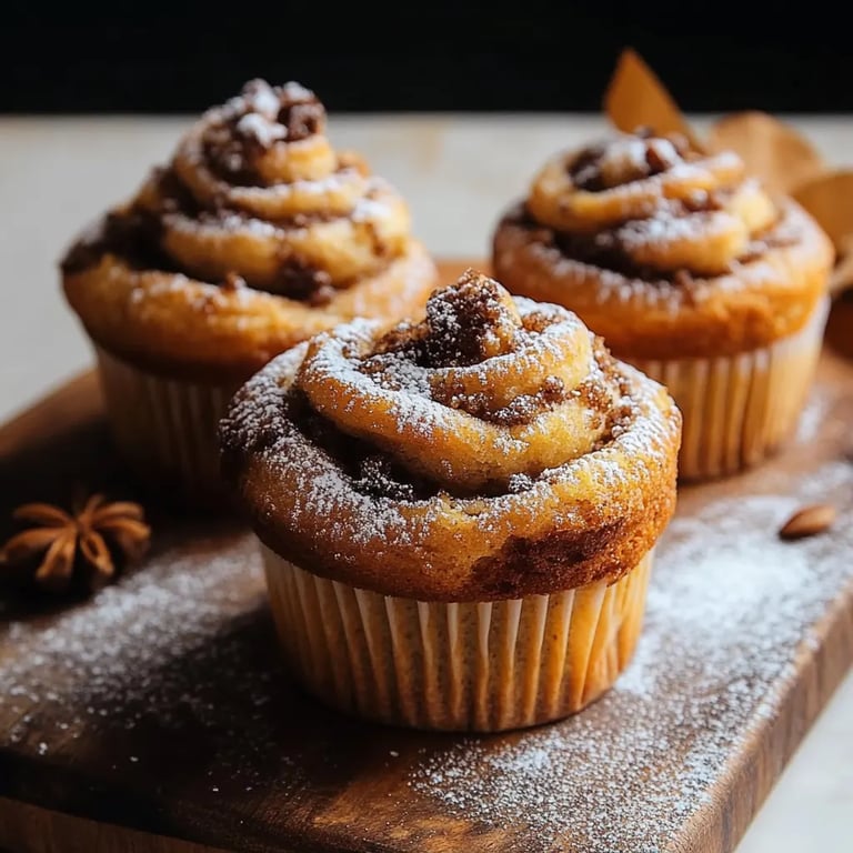 Zimt-Schnecken-Muffins