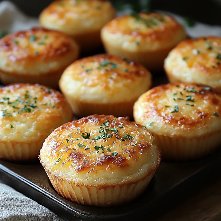 Fluffige Ei-Muffins mit Hüttenkäse: Unglaublich Ultimatives Rezept für 6 Portionen